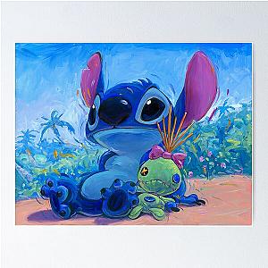 Stitch on Beach