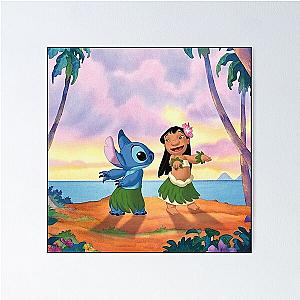 Lilo and Stitch Art Poster
