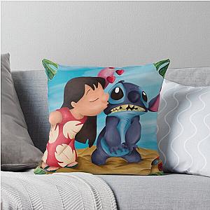 Lilo y Stitch Throw Pillow