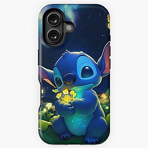 Stitch flower garden iPhone case