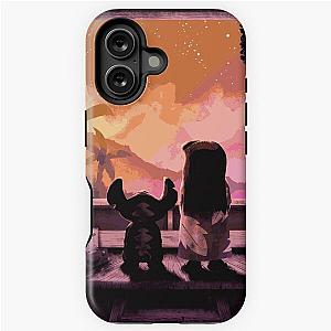 Lilo and Stitch Sunset Artwork iPhone Case