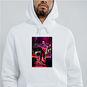 Los Lobos Iconic Guitars and Cross Cultural Grooves Motif Los Lobos Hoodies