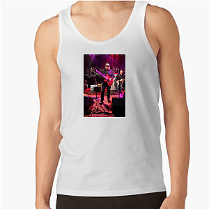 Los Lobos Iconic Guitars and Cross Cultural Grooves Motif Los Lobos Tank Tops