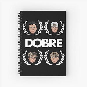 Dobre Brother Merch Spiral Notebook