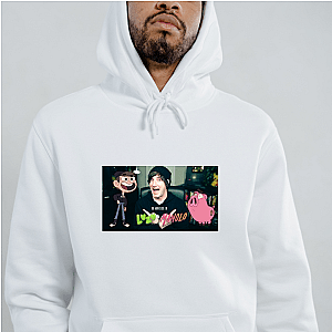 Luzu Pixel Heart Luzu Hoodies