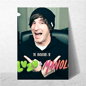Luzu Pixel Heart Luzu Posters