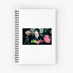 Luzu Pixel Heart Luzu Notebook