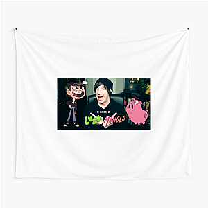 Luzu Pixel Heart Luzu Tapestries