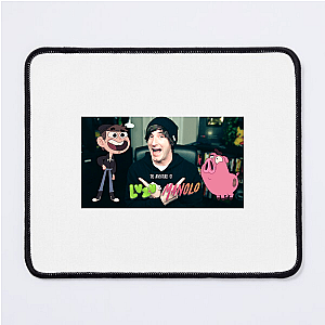Luzu Pixel Heart Luzu Mouse Pads