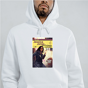 Marvel's Jessica Jones Iconic Leather Jacket Motif Marvel's Jessica Jones Hoodies