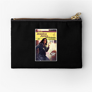 Marvel's Jessica Jones Iconic Leather Jacket Motif Marvel's Jessica Jones Zipper Pouches
