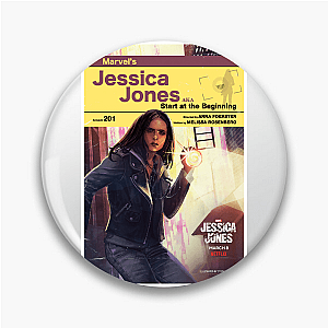 Marvel's Jessica Jones Iconic Leather Jacket Motif Marvel's Jessica Jones Pins