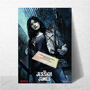 Marvel's Jessica Jones Gritty Superhero Noir Fashion Marvel's Jessica Jones Posters