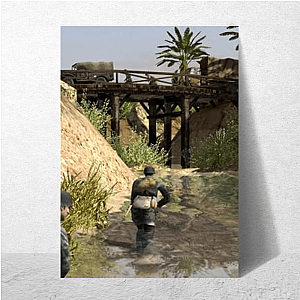 Men of War Iconic Tanks and Squad Tactics Motif Men Of War Posters