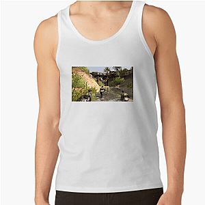 Men of War Iconic Tanks and Squad Tactics Motif Men Of War Tank Tops