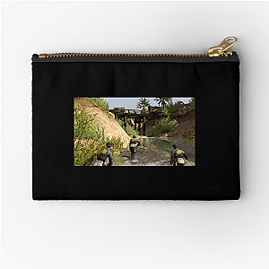 Men of War Iconic Tanks and Squad Tactics Motif Men Of War Zipper Pouches