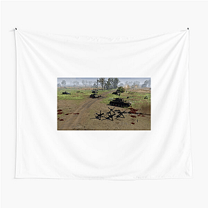 Men of War Battlefield Strategist Fashion Men Of War Tapestries