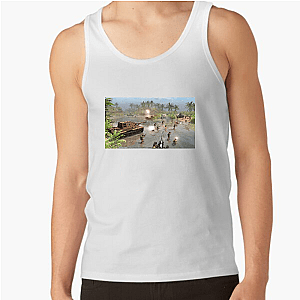 Men of War Intense and Detailed Warfare Vibe Men Of War Tank Tops