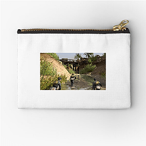 Men of War Iconic Tanks and Squad Tactics Motif Men Of War Zipper Pouches