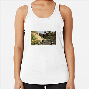 Men of War Iconic Tanks and Squad Tactics Motif Men Of War Tank Tops