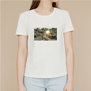 Men of War Witness The Frontline Action Look Men Of War T-Shirts