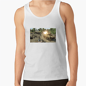 Men of War Witness The Frontline Action Look Men Of War Tank Tops