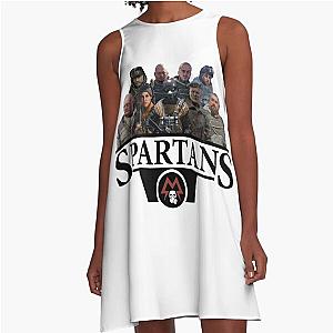 Metro Exodus A-Line Black Dress