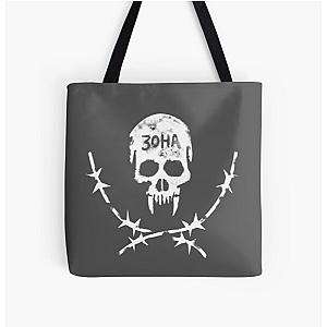 Bandit Symbol - Metro Exodus White All Over Print Tote Bag