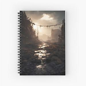 Metro Exodus Landscape Post-Apocalyptic Splendor Spiral Notebook