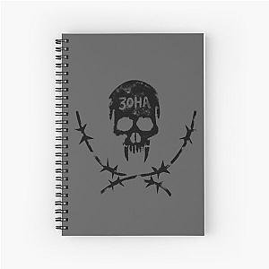 Bandit Symbol Metro Exodus Black Spiral Notebook
