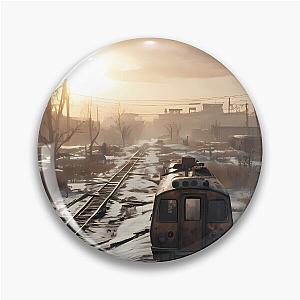 Metro Exodus Landscape: Post-Apocalyptic Splendor Pin