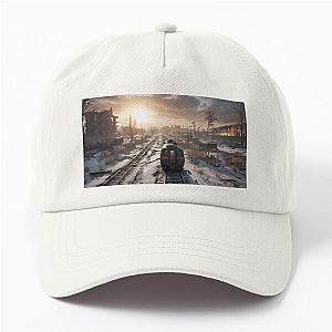 Metro Exodus Landscape: Post-Apocalyptic Splendor Dad Hat