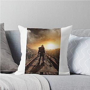 Metro Exodus Illustration Throw Pillow