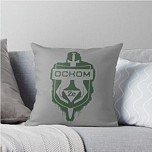 Metro Exodus - OSKOM Spray Paint Throw Pillow