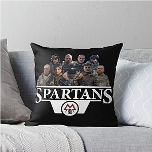 Metro Exodus throws White Pillow