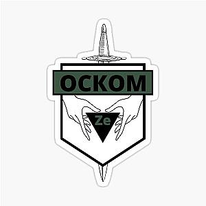 Metro Exodus, OSKOM banner Sticker