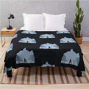 Metro Exodus Minimalist Travel Style Video Game Art Throw Blanket