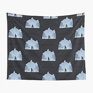 Metro Exodus - Minimalist Travel - Video Game Art Tapestry