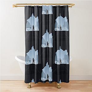 Metro Exodus Minimalist Travel Style Video Game Art Shower Curtain