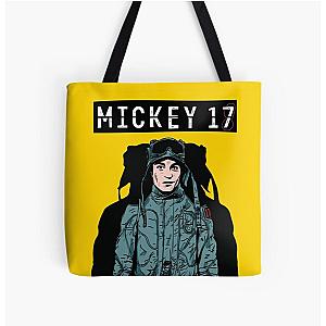 Mickey 17 Mickey Barnes All Over Print Tote Bag
