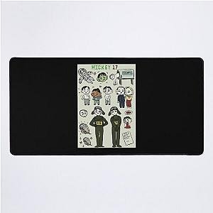Mickey 17 hand drawing fan art Desk Mat