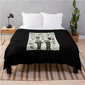 Mickey 17 Handrawn Fanart Throw Blanket