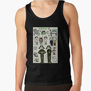 Mickey's 17 hand drawing fan art Tank Top