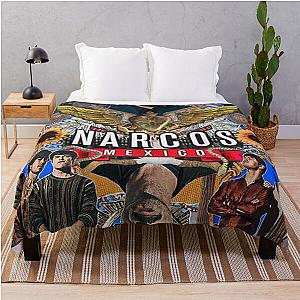 Narcos Mexico Movie Poster Throw Blanket