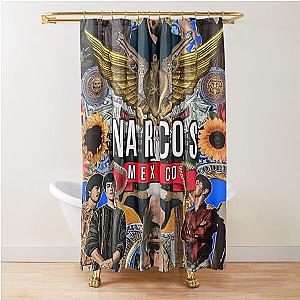 Narcos Mexico Movie Poster Shower Curtain