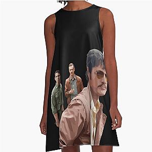 Agent Peña and Steve Murphy from Narcos A-Line Dress