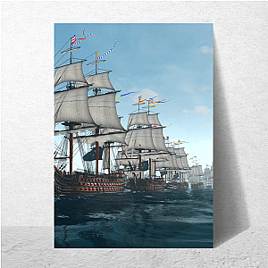 Waves Don’t Forgive – Naval Action Naval Action Posters
