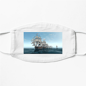 Waves Don’t Forgive – Naval Action Naval Action Face Masks