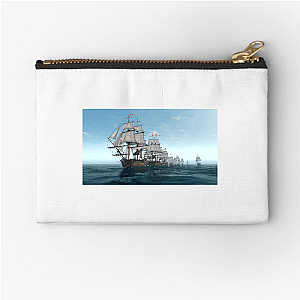 Waves Don’t Forgive – Naval Action Naval Action Zipper Pouches