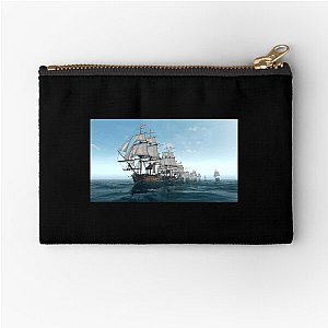 Waves Don’t Forgive – Naval Action Naval Action Zipper Pouches